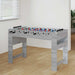 Masă de Foosball Gri Sonoma 125 x 60,5 x 80 cm Lemn compozit - WALTI WALTI