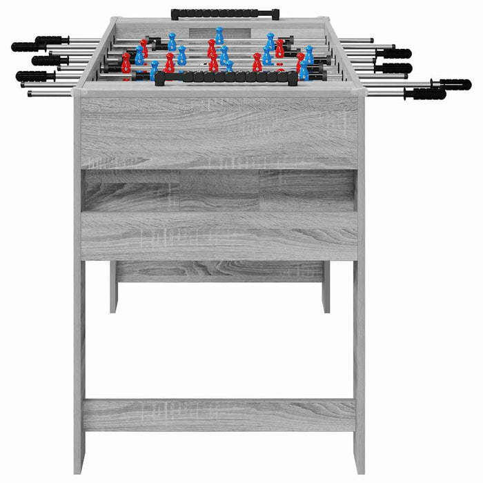 Masă de Foosball Gri Sonoma 125 x 60,5 x 80 cm Lemn compozit - WALTI WALTI