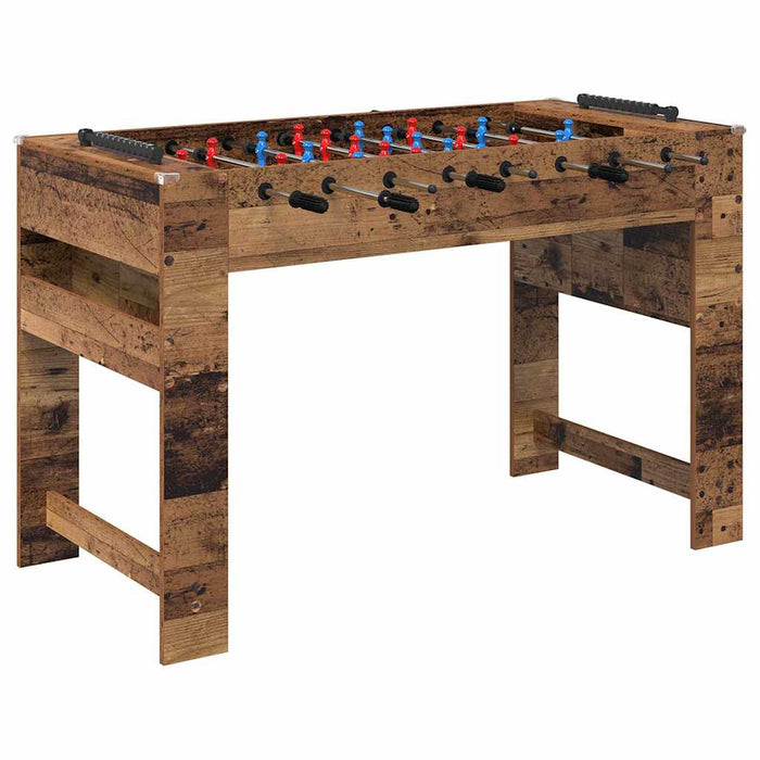 Masă de Foosball Lemn vechi 125 x 60,5 x 80 cm Lemn compozit - WALTI WALTI
