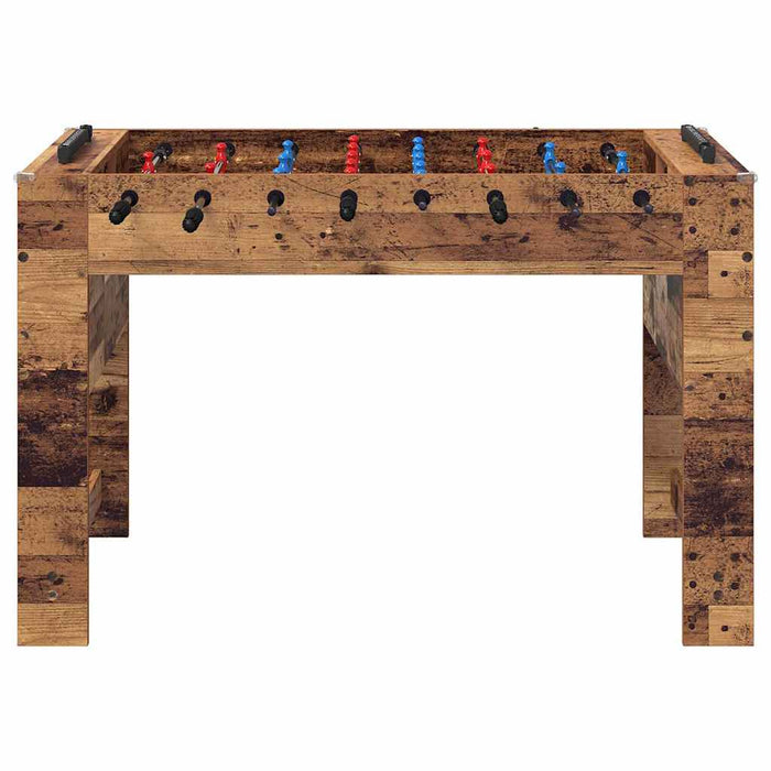 Masă de Foosball Lemn vechi 125 x 60,5 x 80 cm Lemn compozit - WALTI WALTI