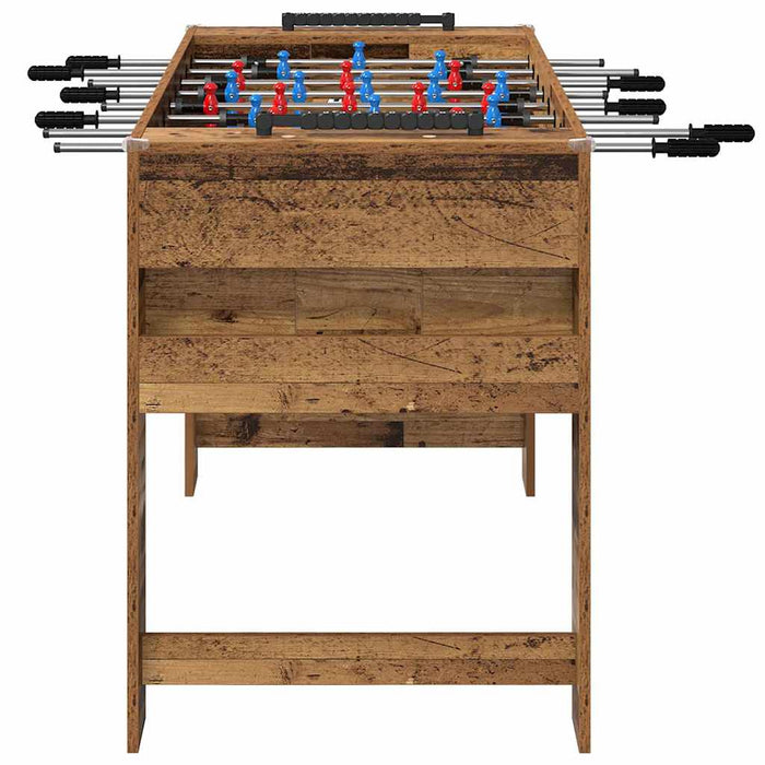 Masă de Foosball Lemn vechi 125 x 60,5 x 80 cm Lemn compozit - WALTI WALTI