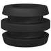 Mânere pentru Meseria fotbalului 3 x 3 x 2 cm 16 pcs Negru - WALTI WALTI