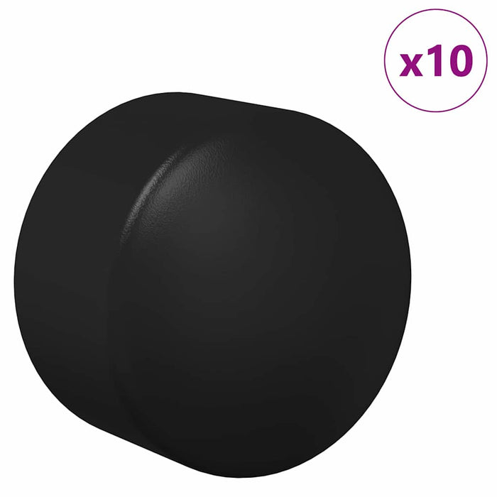 Capsule pentru masa de fotbal 10 pcs Negru 1,9 x 1,9 x 1,6 cm - WALTI WALTI