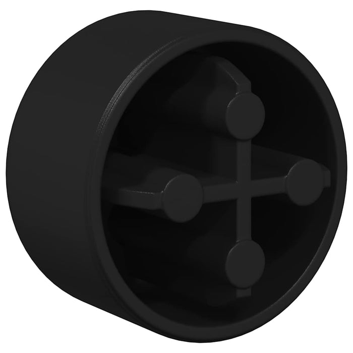Capsule pentru masa de fotbal 10 pcs Negru 1,5 x 1,5 x 1 cm - WALTI WALTI