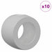 Barele de masa de fotbal 10 pcs Negru 3 x 3 x 2,1 cm Plastic - WALTI WALTI