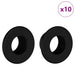 Stoppers pentru masă de fotbal 10 pcs Negru 3 x 3 x 1,4 cm HIPS - WALTI WALTI