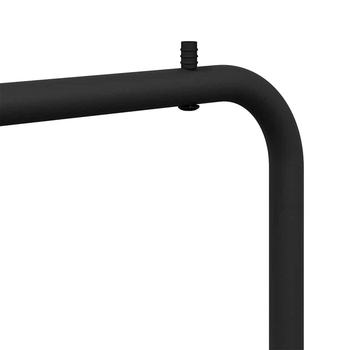 Suport pentru Hârtie cu depozitare Negru 100 x 56 x 154 cm Oțel - WALTI WALTI