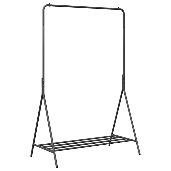 Suport pentru Hârtie cu depozitare Negru 100 x 56 x 154 cm Oțel - WALTI WALTI