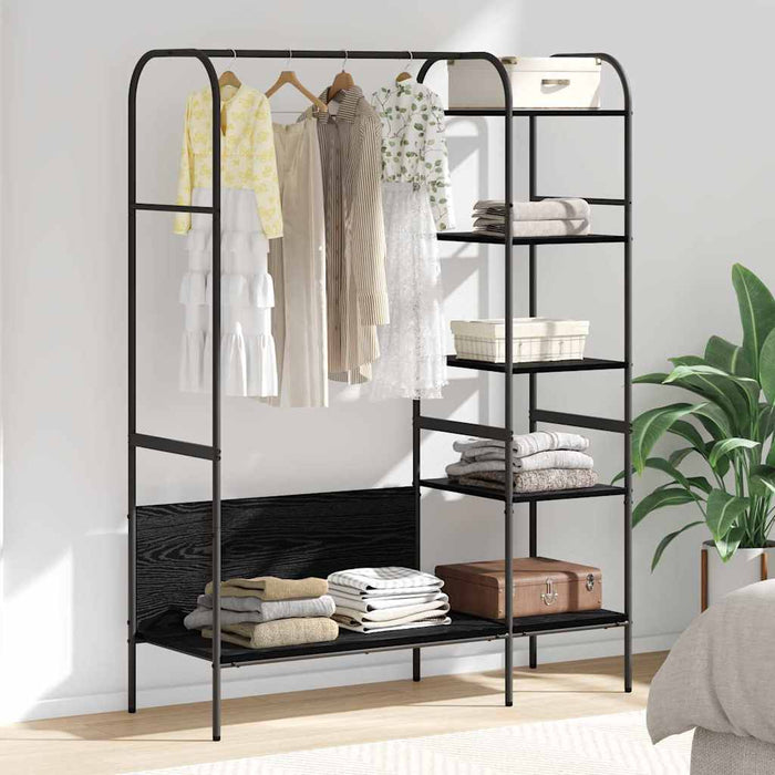 Suport pentru Hârtie Negru 120 x 44 x 160 cm Lemn compozit - WALTI WALTI