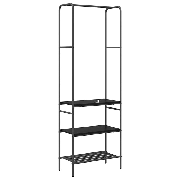 Suport pentru Hârtie cu raft Stejar Negru 60 x 30 x 171 cm - WALTI WALTI