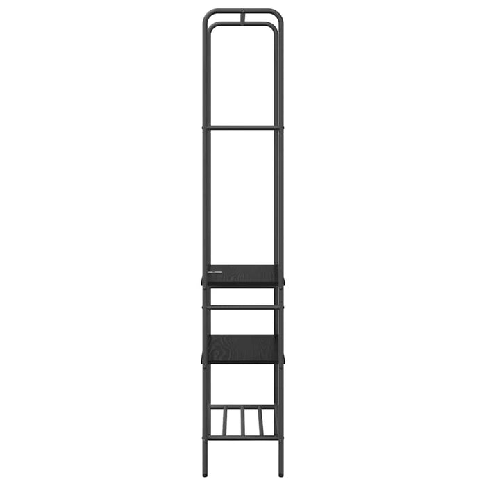 Suport pentru Hârtie cu raft Stejar Negru 60 x 30 x 171 cm - WALTI WALTI