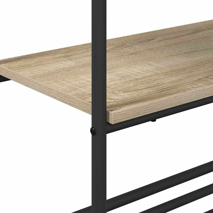 Suport pentru haine cu rafturi Stejar sonoma 60 x 30 x 171 cm - WALTI WALTI