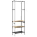 Suport pentru haine cu rafturi Stejar sonoma 60 x 30 x 171 cm - WALTI WALTI