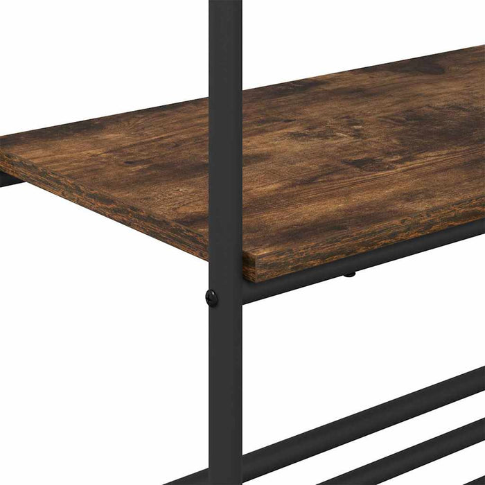 Suport pentru Hârtie cu raft Stejar fumuriu 60 x 30 x 171 cm - WALTI WALTI