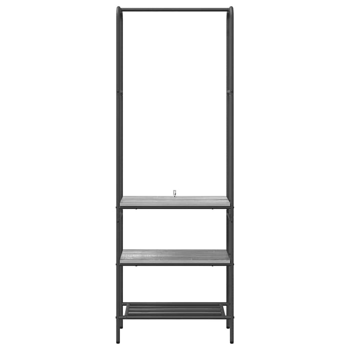 Suport pentru haine cu rafturi sonoma gri 60 x 30 x 171 cm - WALTI WALTI