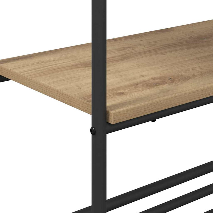 Suport pentru Hârtie cu raft Stejar Artizanal 60 x 30 x 171 cm - WALTI WALTI