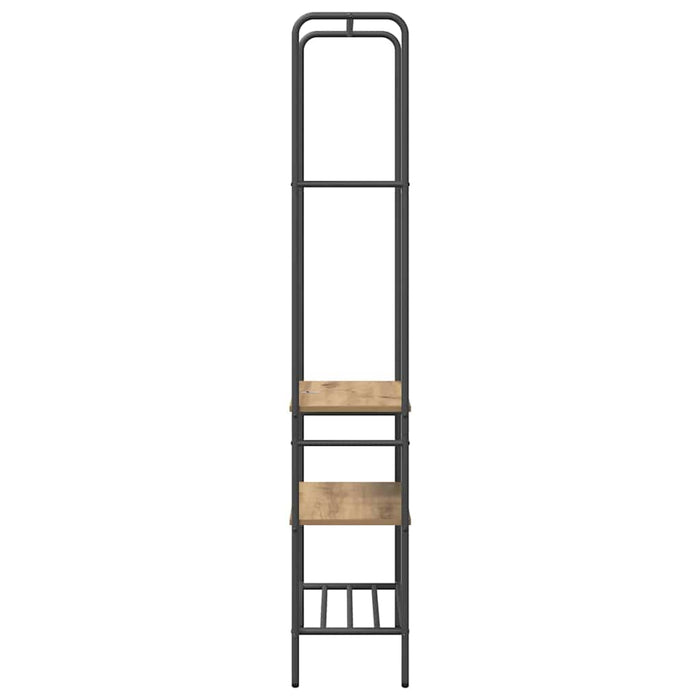 Suport pentru Hârtie cu raft Stejar Artizanal 60 x 30 x 171 cm - WALTI WALTI