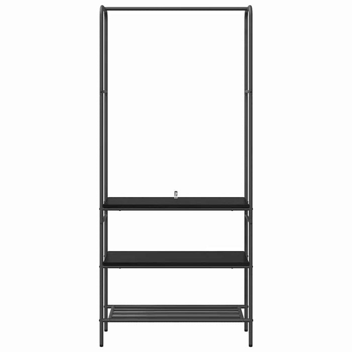 Suport pentru Hârtie cu raft Stejar Negru 77 x 30 x 171 cm - WALTI WALTI
