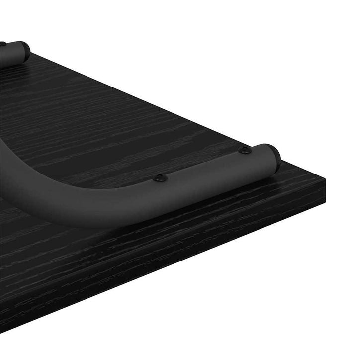 Masă de consolă Stejar negru 101 x 35 x 80.5 cm Lemn compozit - WALTI WALTI