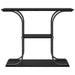 Masă de consolă Stejar negru 101 x 35 x 80.5 cm Lemn compozit - WALTI WALTI