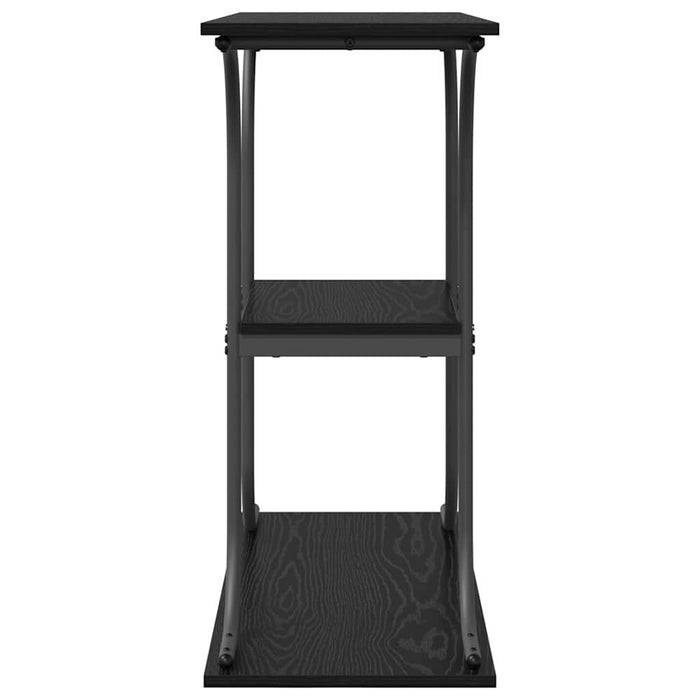 Masă de consolă Stejar negru 101 x 35 x 80.5 cm Lemn compozit - WALTI WALTI