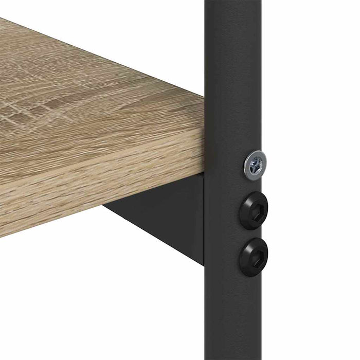 Masă de consolă Stejar sonoma 101 x 35 x 80.5 cm Lemn compozit - WALTI WALTI