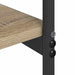 Masă de consolă Stejar sonoma 101 x 35 x 80.5 cm Lemn compozit - WALTI WALTI