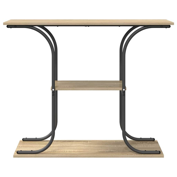 Masă de consolă Stejar sonoma 101 x 35 x 80.5 cm Lemn compozit - WALTI WALTI