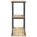 Masă de consolă Stejar sonoma 101 x 35 x 80.5 cm Lemn compozit - WALTI WALTI