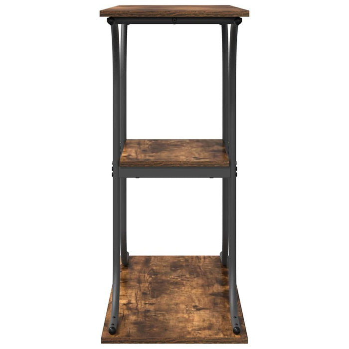 Masă de consolă Stejar afumat 101 x 35 x 80.5 cm Lemn compozit - WALTI WALTI