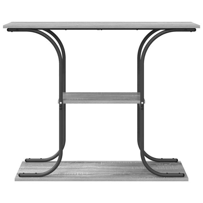 Masă de consolă sonoma gri 101 x 35 x 80.5 cm Lemn compozit - WALTI WALTI