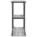 Masă de consolă sonoma gri 101 x 35 x 80.5 cm Lemn compozit - WALTI WALTI