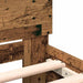 Cadru de pat Lemn vechi 203 x 185 x 70 cm Lemn compozit - WALTI WALTI