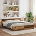 Cadru de pat Lemn vechi 203 x 185 x 70 cm Lemn compozit - WALTI WALTI