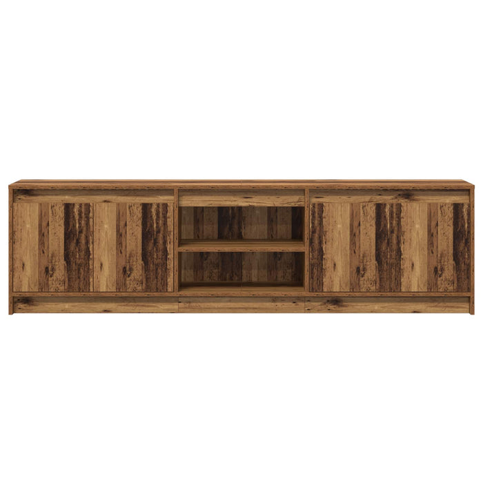 Unități TV 2 pcs Maro 180 x 34 x 50 cm Lemn compozit - WALTI WALTI