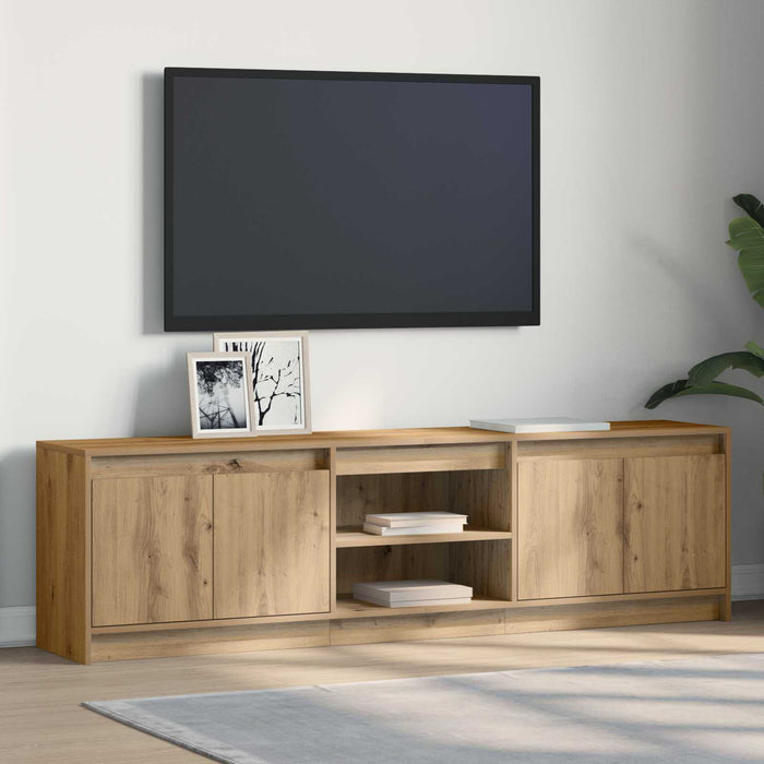 Unități TV 2 pcs Maro 180 x 34 x 50 cm Lemn compozit - WALTI WALTI