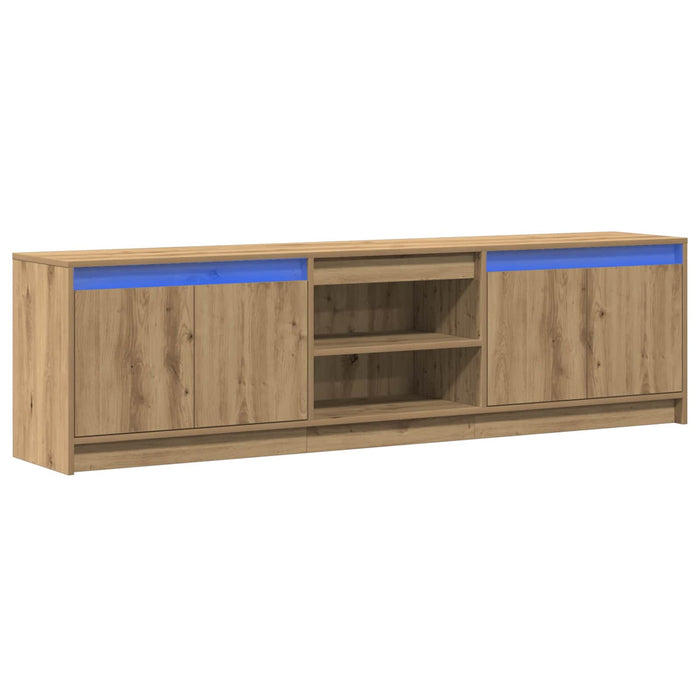 Unități TV 2 pcs Maro 180 x 34 x 50 cm Lemn compozit - WALTI WALTI