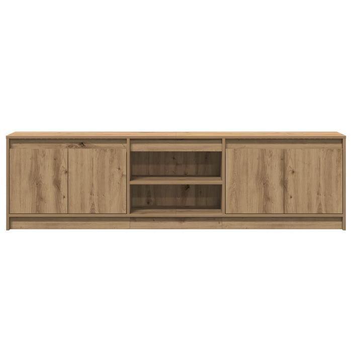 Unități TV 2 pcs Maro 180 x 34 x 50 cm Lemn compozit - WALTI WALTI