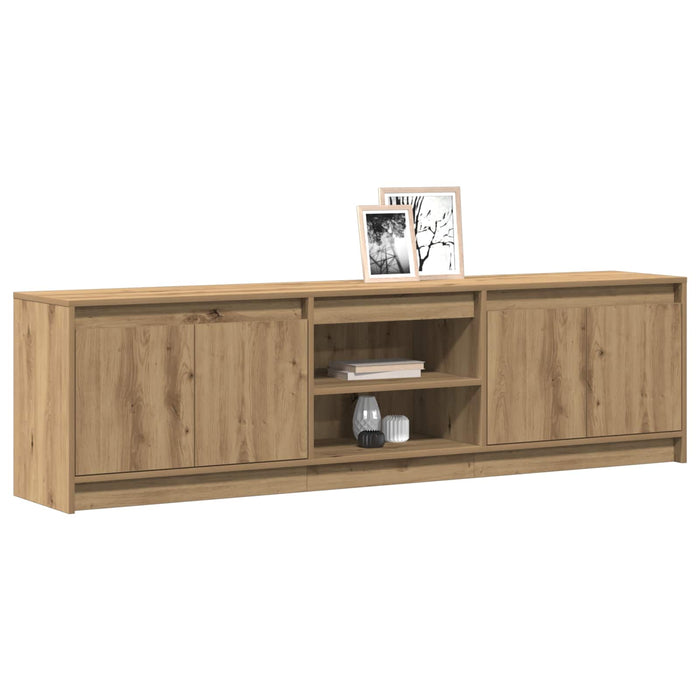 Unități TV 2 pcs Maro 180 x 34 x 50 cm Lemn compozit - WALTI WALTI