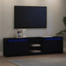 Unități TV 2 pcs Negru 180 x 34 x 50 cm Lemn compozit - WALTI WALTI