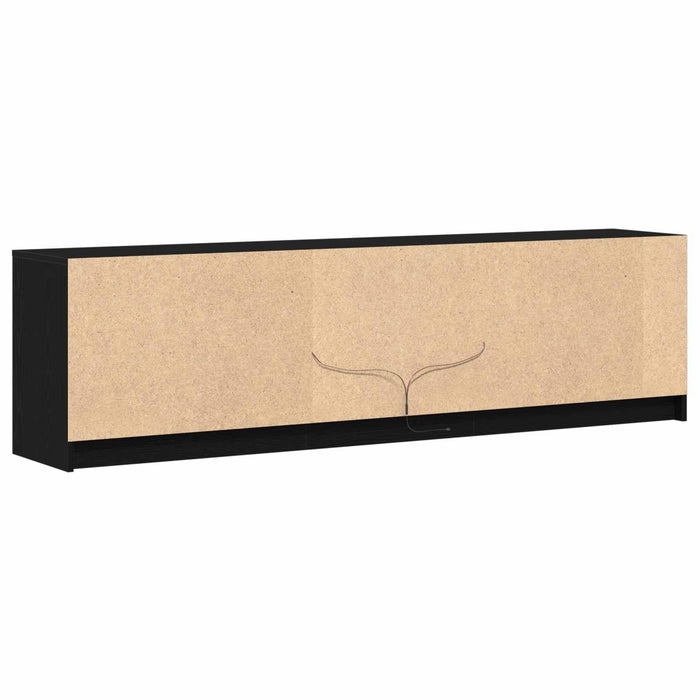 Unități TV 2 pcs Negru 180 x 34 x 50 cm Lemn compozit - WALTI WALTI