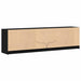 Unități TV 2 pcs Negru 180 x 34 x 50 cm Lemn compozit - WALTI WALTI