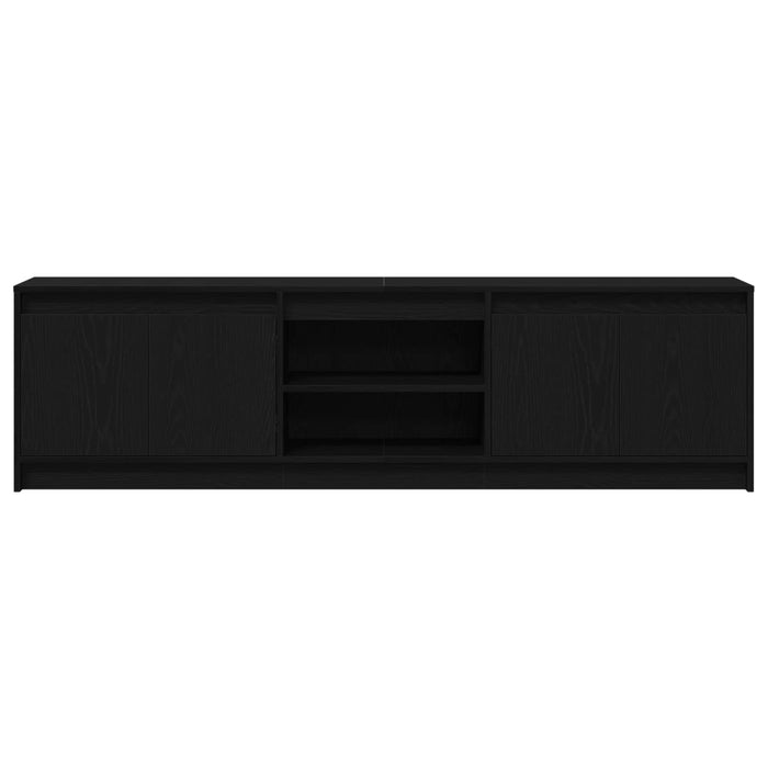 Unități TV 2 pcs Negru 180 x 34 x 50 cm Lemn compozit - WALTI WALTI