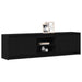 Unități TV 2 pcs Negru 180 x 34 x 50 cm Lemn compozit - WALTI WALTI