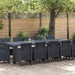 Set de masă pentru grădină 13 pcs Antracit mare Polyrattan - WALTI WALTI