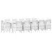 Set de masă pentru grădină 13 pcs Alb 300 x 100 x 73 cm - WALTI WALTI