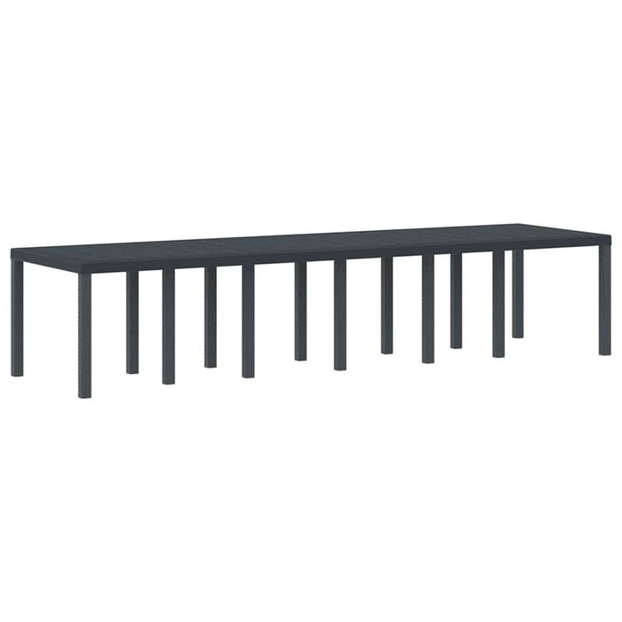 Set de Masă pentru Grădină cu Perne 15 pcs Antracit mare - WALTI WALTI