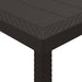 Set de Dining pentru Grădină 3 pcs Maro 100 x 100 x 73 cm - WALTI WALTI