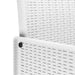Set mese grădină 3 pcs Alb 100 x 100 x 73 cm Ratan sintetic - WALTI WALTI