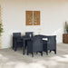 Set de dining pentru grădină 5 pcs Antracit 150 x 100 x 73 cm - WALTI WALTI